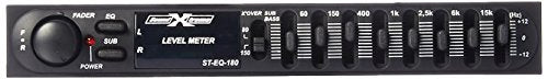 SOUNDXTREME ST-EQ-180 - 7 Band Passive Stereo Graphic Equalizer with Fader Control SOUNDXTREME ST-EQ-180 - 7 Band Passive Stereo Graphic Equalizer with Fader Control